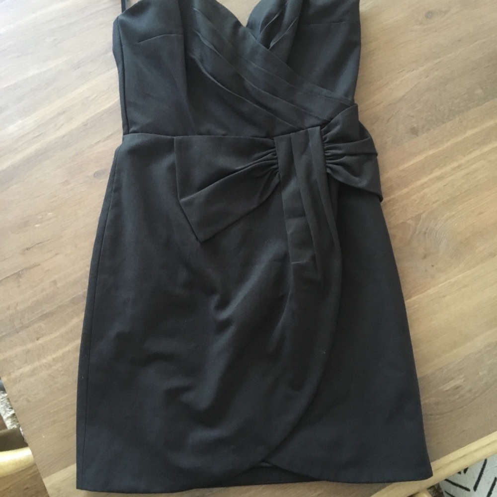 New w/tags H&M strapless black dress size 8